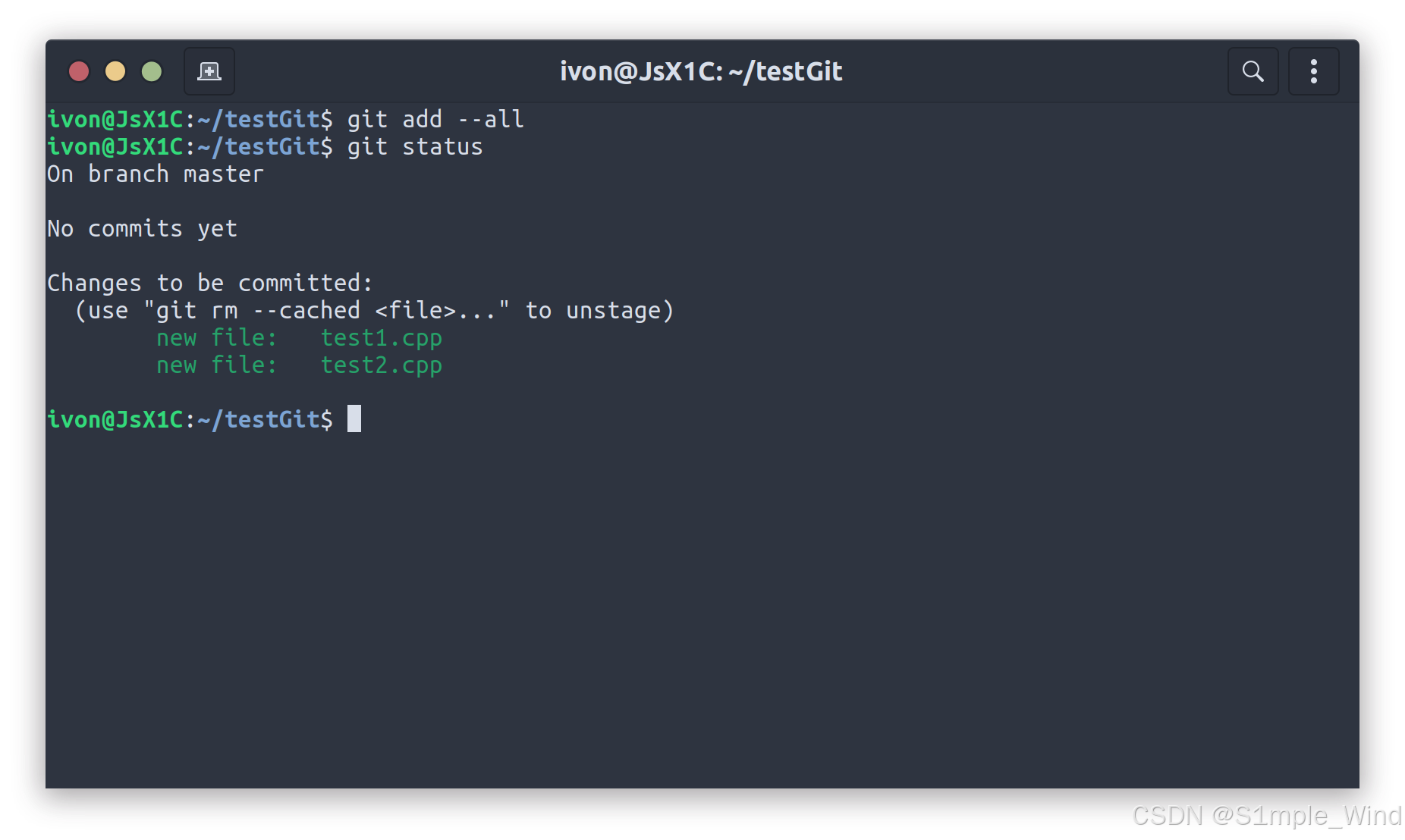 Git-Guide | S1mpleWind's blog