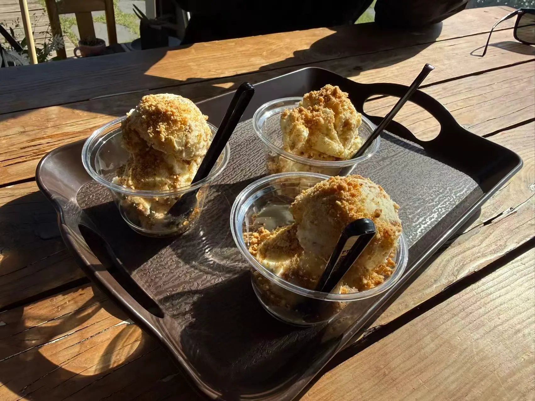 Peanut ice cream